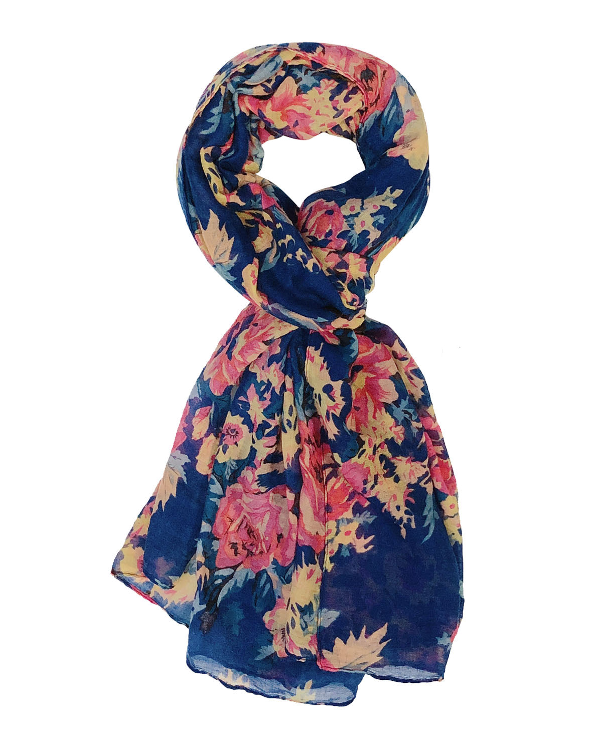 Woven Blooms Wrap Scarf