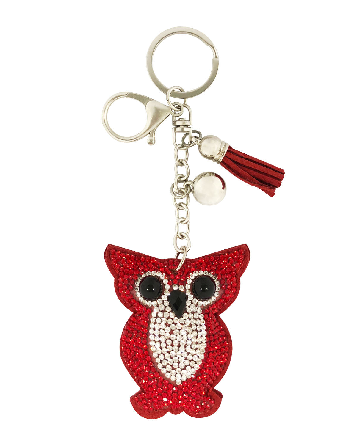 Owl Head Key Charm