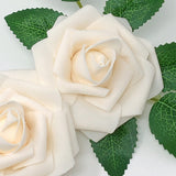Wrapables Artificial Rose Flower, Real Touch Flowers for DIY Wedding Bouquets and Centerpieces