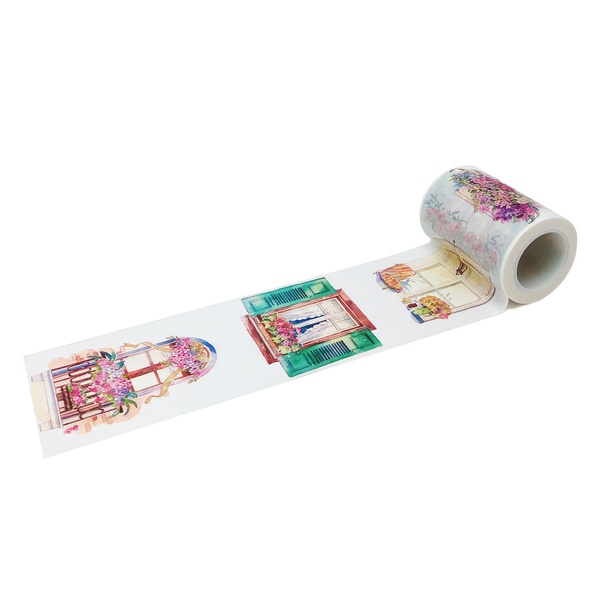 Wrapables® Dreamy Artistic Wide Washi Masking Tape, 55mm x 10m