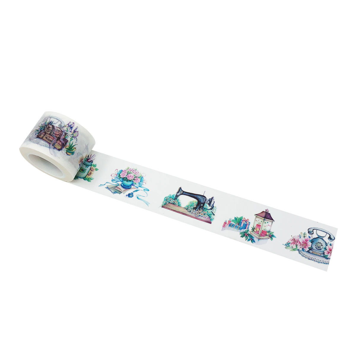Wrapables Decorative Festive Wide Washi Masking Tape