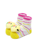 Wrapables Cute 3D Cartoon Anti-Skid Baby Booties Sock Slipper Shoes (Set of 6)