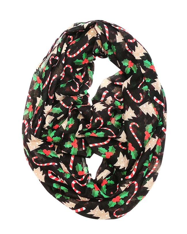Wrapables Lightweight Winter Holiday Christmas Scarf