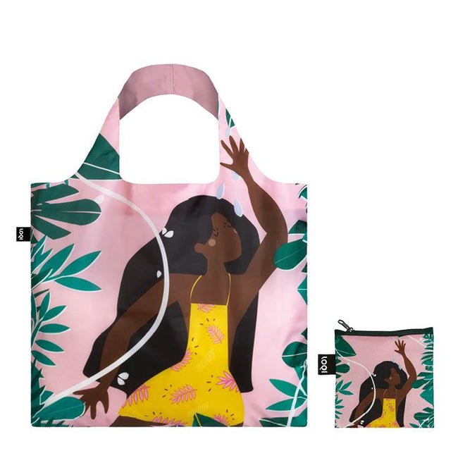 LOQI Artist Celeste Wallaert Joyful and Free Reusable Shopping Bag