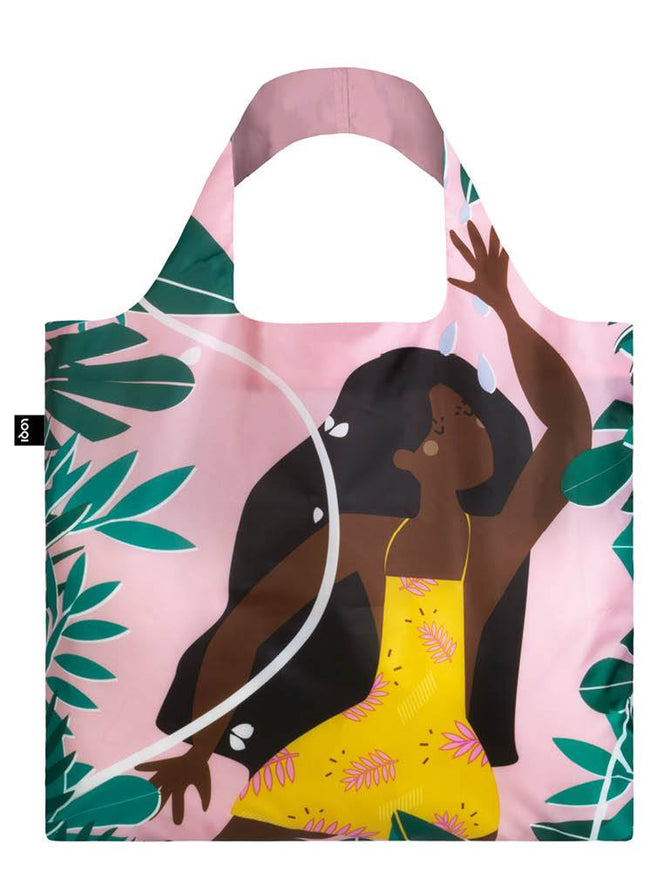LOQI Artist Celeste Wallaert Joyful and Free Reusable Shopping Bag