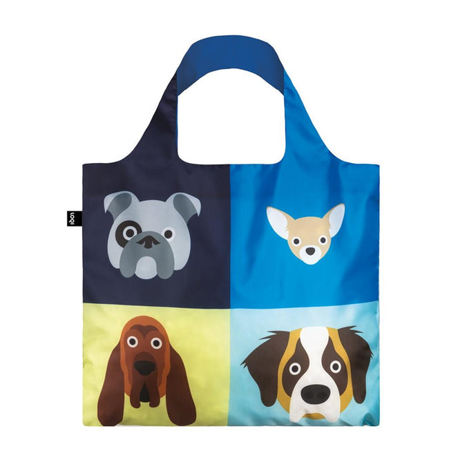 LOQI STEPHEN CHEETHAM Dogs Reusable Shopping Bag
