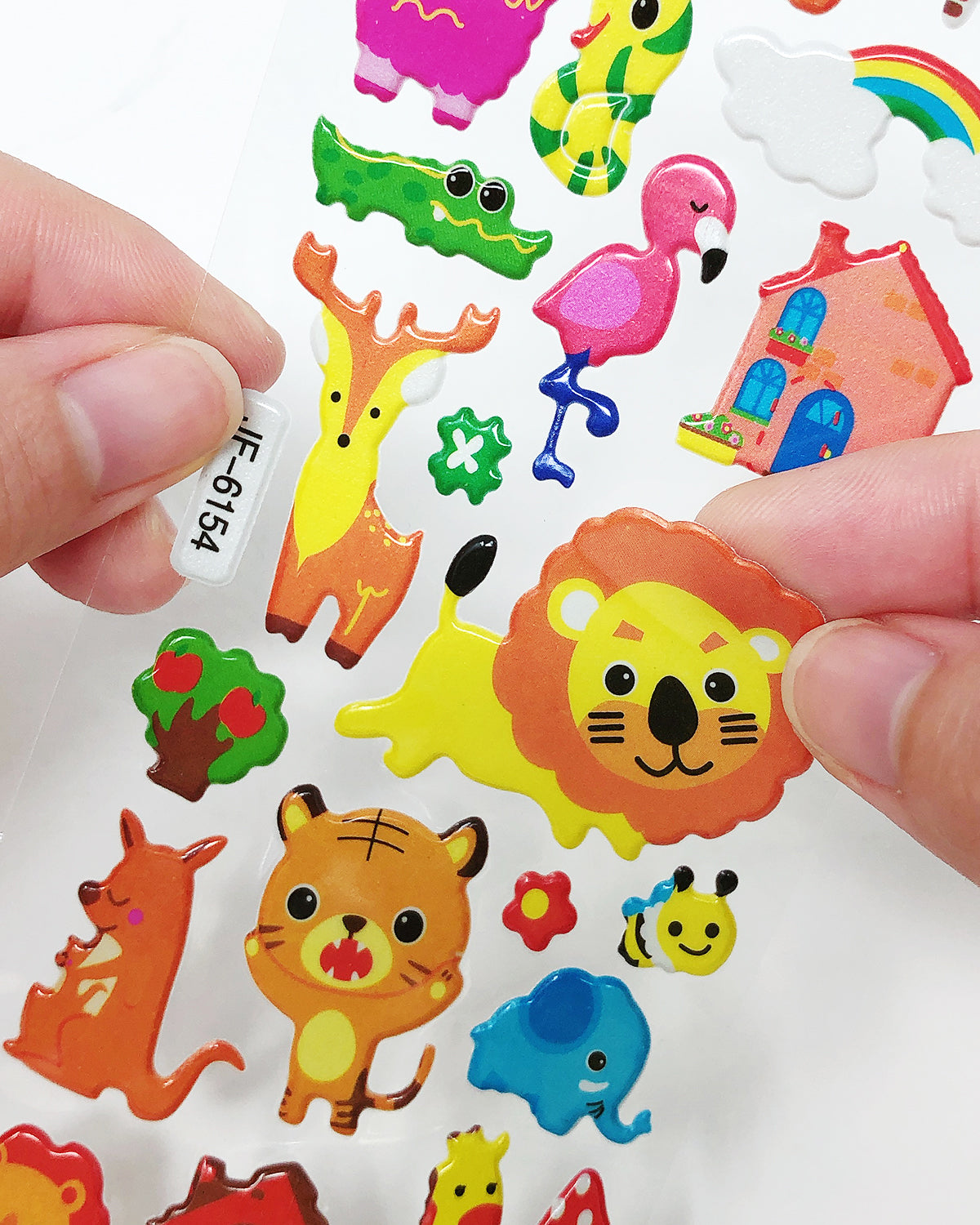 Wrapables 3D Puffy Stickers Bubble Stickers for Crafts & Scrapbooking