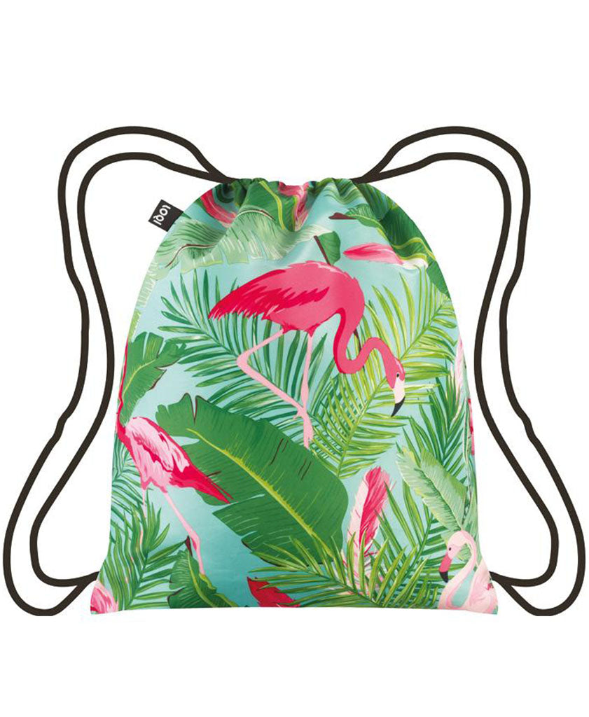 LOQI WILD Flamingos Backpack
