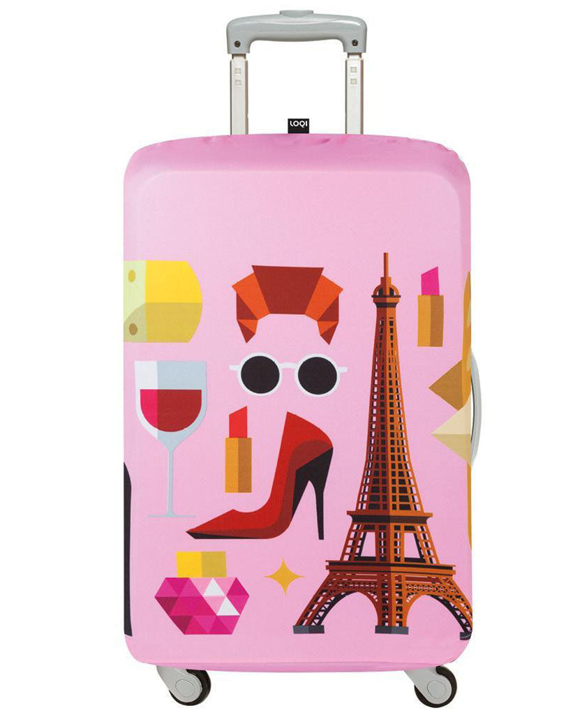LOQI HEY STUDIO Paris Luggage Cover M