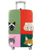 LOQI Artists STEPHEN CHEETHAM Cats Luggage Cover M