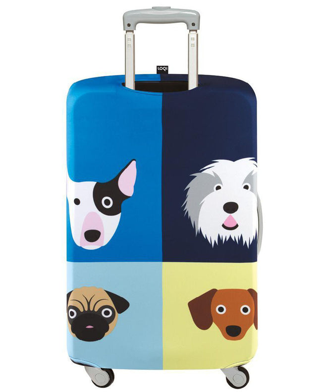 LOQI Artists STEPHEN CHEETHAM Dogs Luggage Cover M