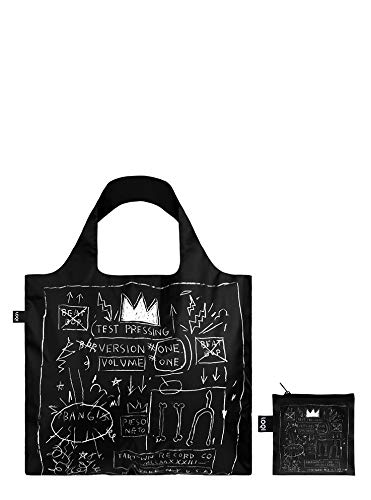 LOQI Museum Jean Michel Basquiat's Crown Reusable Shopping Bag
