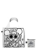 LOQI Museum Keith Haring's Andy Mouse Reusable Shopping Bag