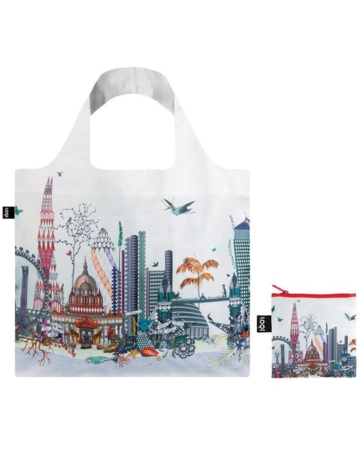 LOQI Artist Kristjana S Williams Interiors London Reusable Shopping Bag