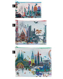 LOQI Kristjana S Williams Interiors World Skyline Zip Pockets