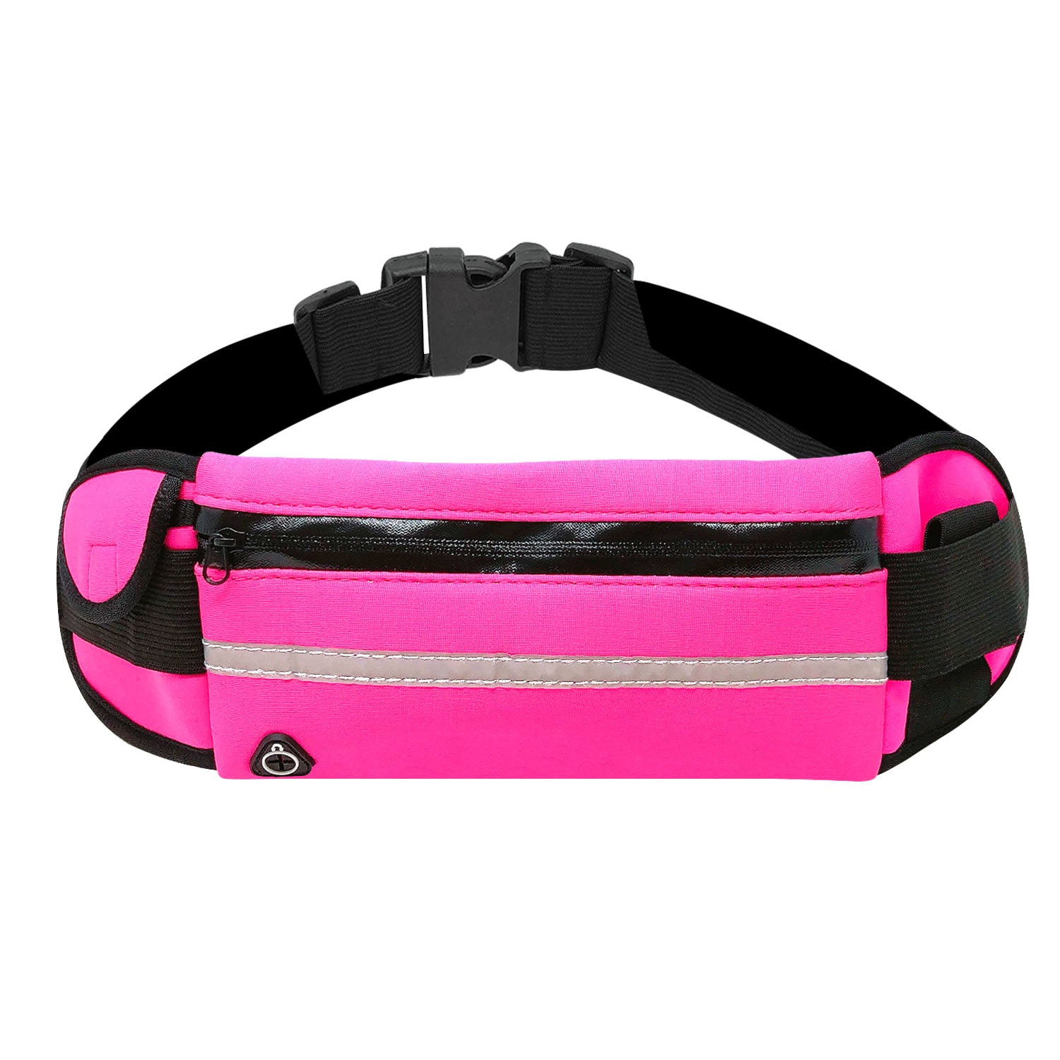 Wrapables Adjustable Neoprene Running Belt, Waterproof Fanny Pack, Workout Pouch for Running Jogging Hiking