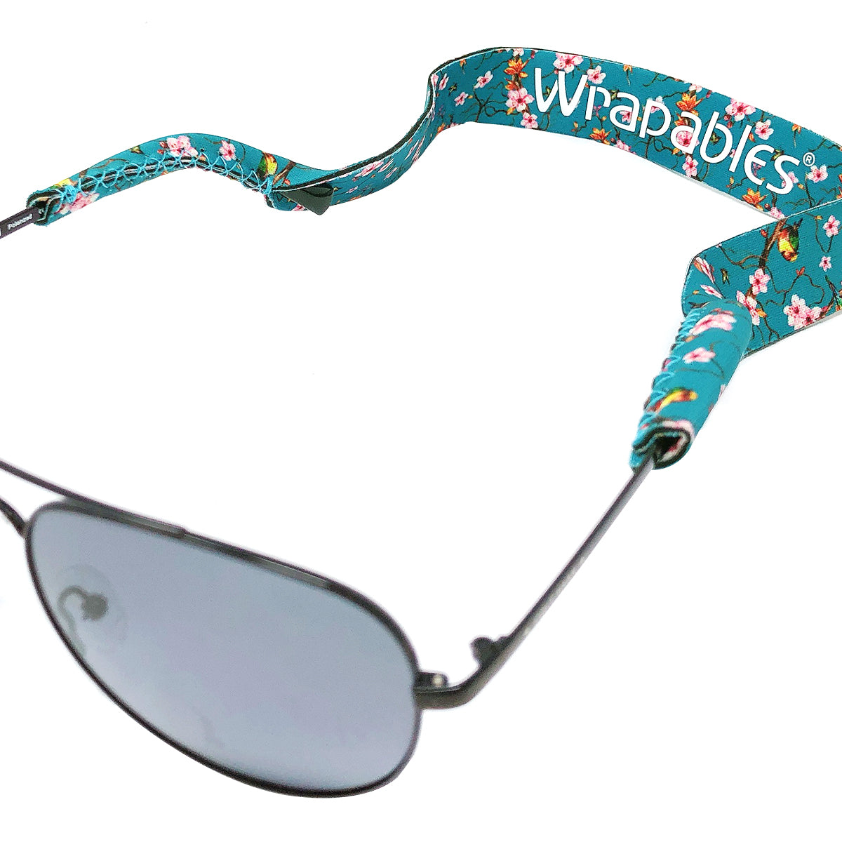 Wrapables Adjustable Eyewear Retainer, Sunglass Strap with Neoprene Floating Material for Sports and Outdoors (Set of 3)