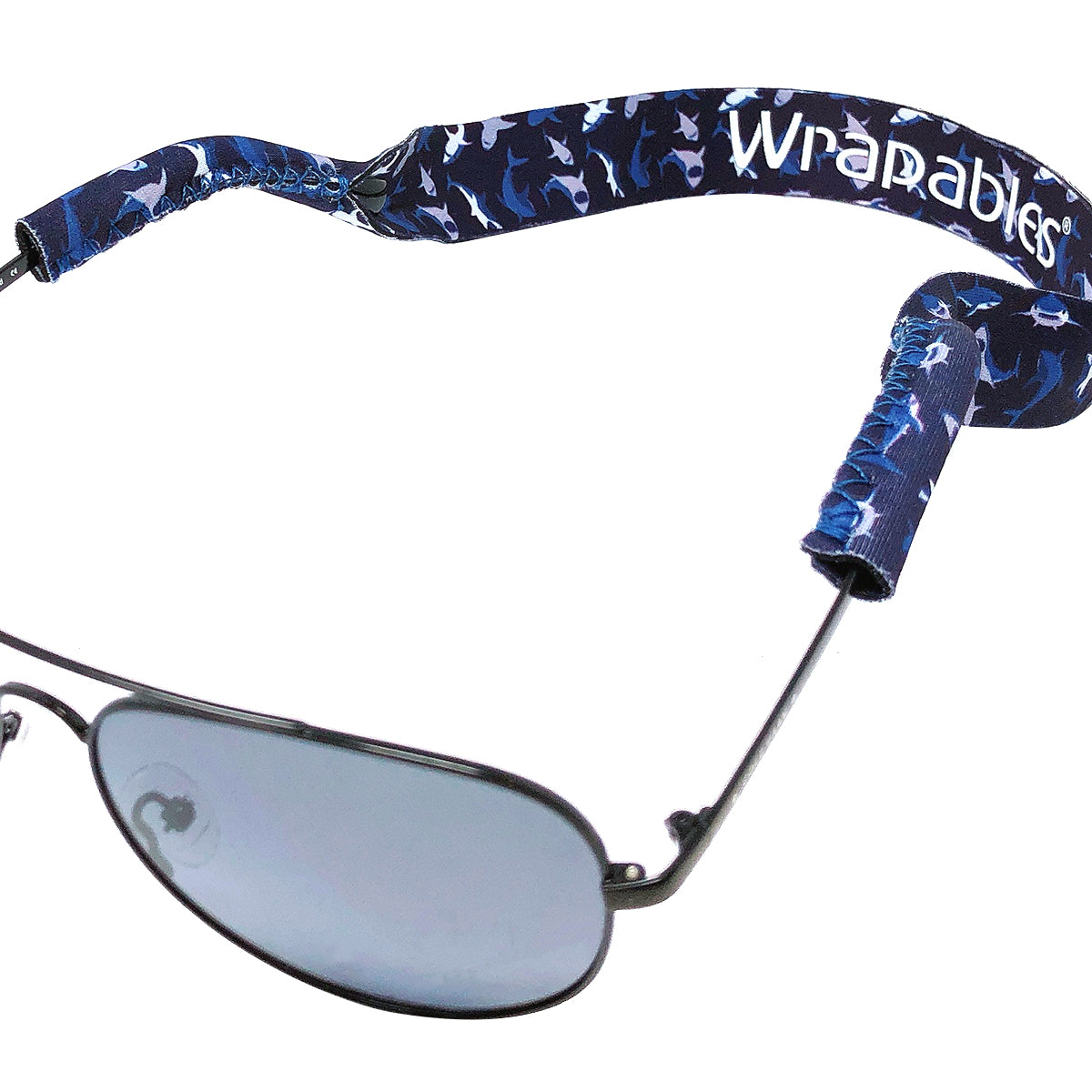 Wrapables Adjustable Eyewear Retainer, Sunglass Strap with Neoprene Floating Material for Sports and Outdoors