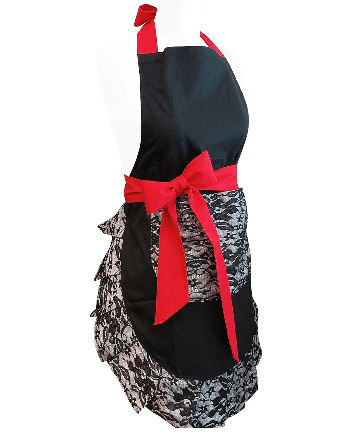 Wrapables Classic Vintage Apron, Stylish Cooking Apron