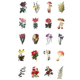Wrapables Decorative Scrapbooking Washi Stickers, DIY Crafts for Stationery, Diary, Card Making (60 pcs)