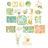 Wrapables Decorative Scrapbooking Washi Stickers, DIY Crafts for Stationery, Diary, Card Making (60 pcs)