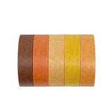 Wrapables Solid Color Washi Tape (Set of 5)