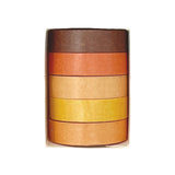 Wrapables Solid Color Washi Tape (Set of 5)