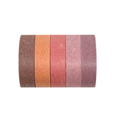 Wrapables Solid Color Washi Tape (Set of 5)