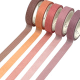 Wrapables Solid Color Washi Tape (Set of 5)