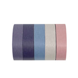 Wrapables Solid Color Washi Tape (Set of 5)