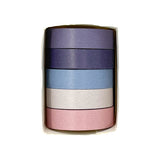 Wrapables Solid Color Washi Tape (Set of 5)