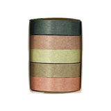 Wrapables Solid Color Washi Tape (Set of 5)