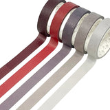 Wrapables Solid Color Washi Tape (Set of 5)