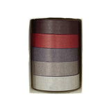 Wrapables Solid Color Washi Tape (Set of 5)