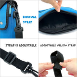 Wrapables Waterproof Bike Bag, Handlebar Cycling Storage Pouch for Tools and Accessories