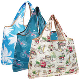 Wrapables Eco-Friendly Large Nylon Reusable Shopping Bags (Set of 3)