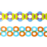 Wrapables Bright Geometric Design Hollow Washi Masking Tape 4M Length Total (Set of 2)