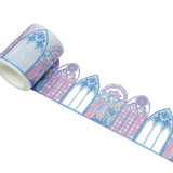 Wrapables Decorative Adhesive Scenic Pattern Hollow Sticker Tape