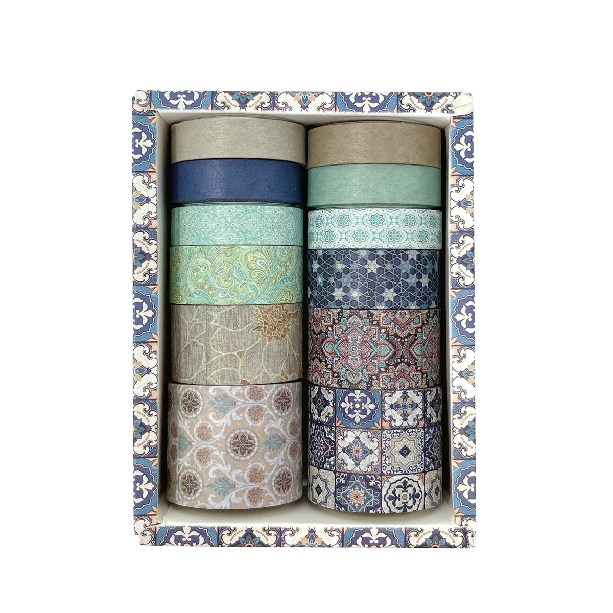 Wrapables Decorative Washi Tape Box Set for DIY Arts & Crafts