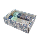 Wrapables Decorative Washi Tape Box Set for DIY Arts & Crafts, Scrapbooking, Diary, Stationery, Card-Making, Gift Wrapping (12 Rolls)