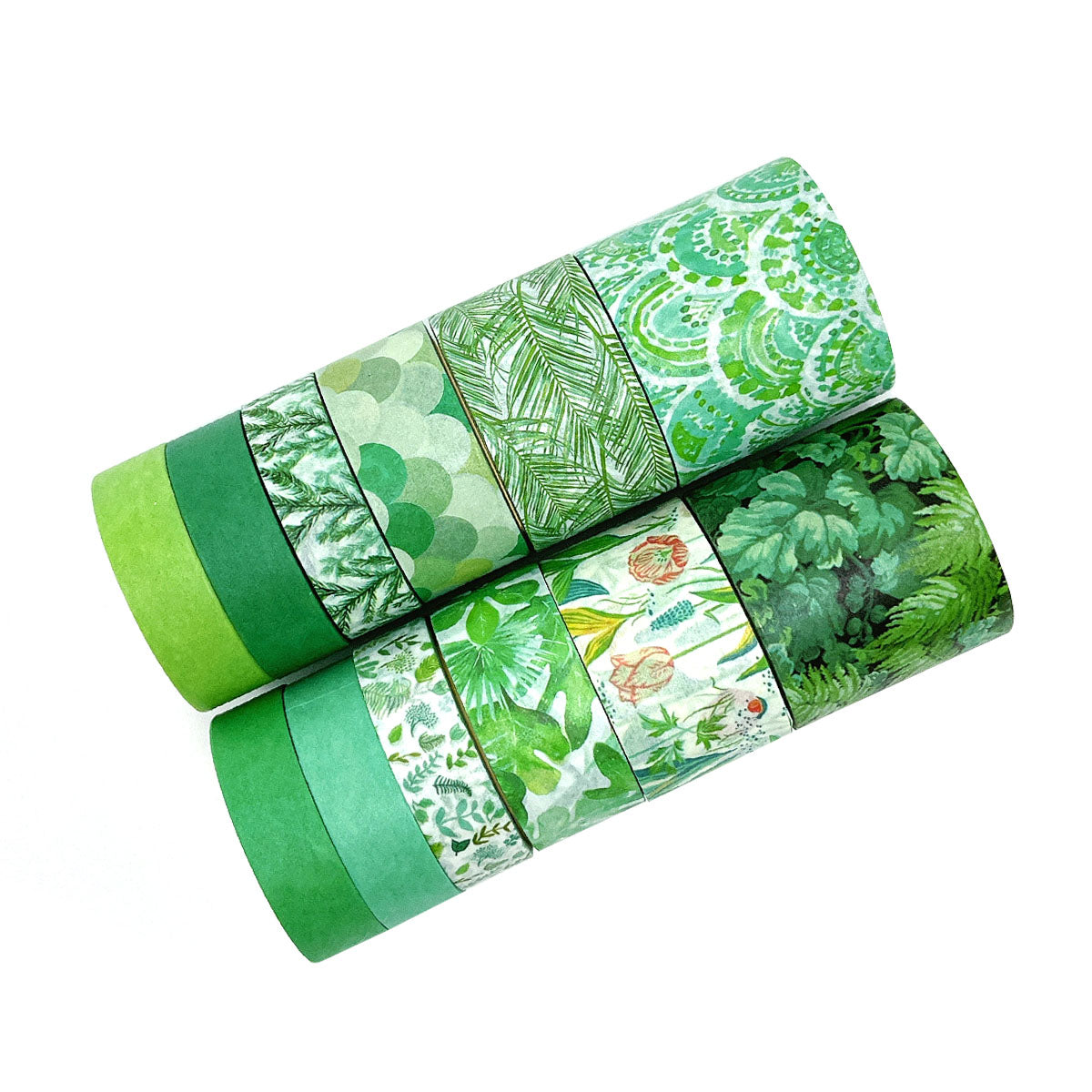 Wrapables Decorative Washi Tape Box Set for DIY Arts & Crafts (12