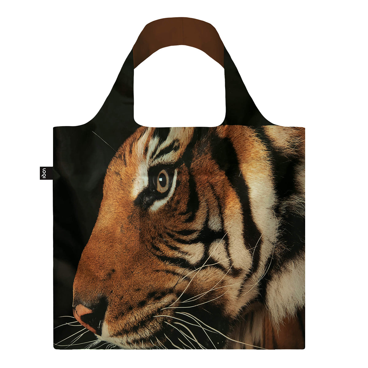 LOQI National Geographic Malayan Tiger Reusable Shopping Bag