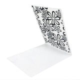 Wrapables Embossing Folder Paper Stamp Template for Scrapbooking, Card Making, DIY Arts & Crafts (Set of 2)