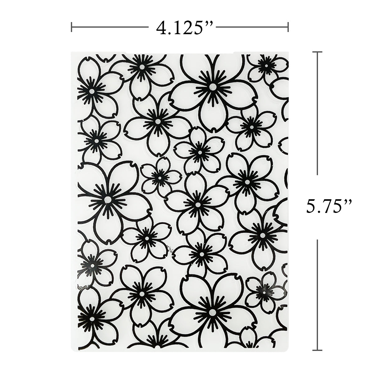 Wrapables Embossing Folder Paper Stamp Template for Scrapbooking, Card Making, DIY Arts & Crafts (Set of 2)