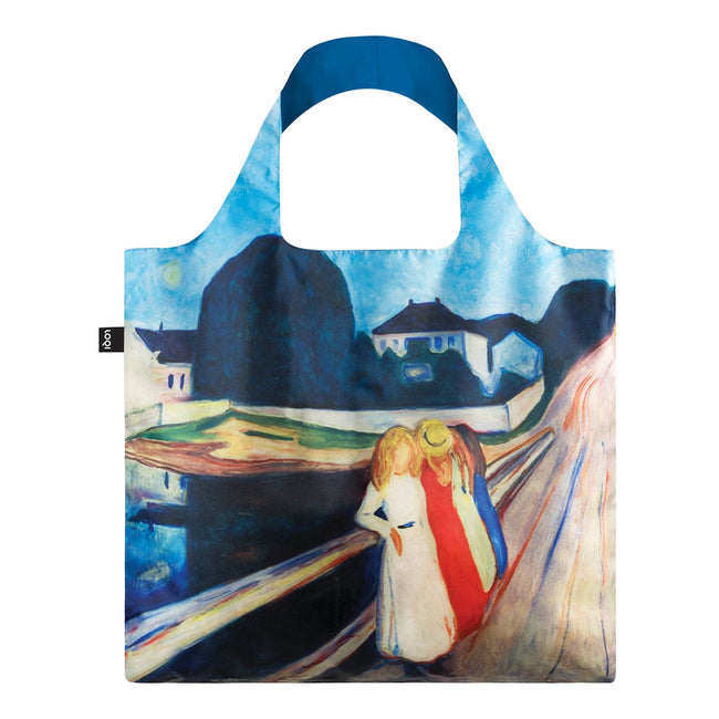 LOQI Museum Edvard Munch's Four Girls on the Bridge Reusable Shopping Bag