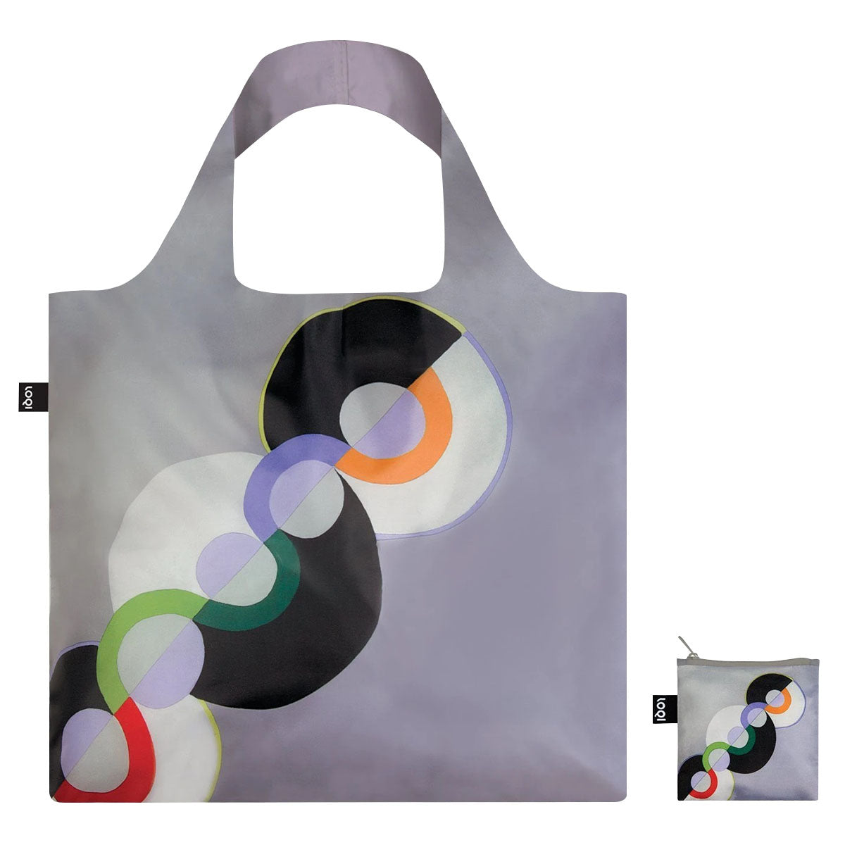 LOQI Museum Robert Delaunay's Endless Rhythm Reusable Shopping Bag