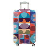 LOQI HVASS&HANNIBAL Grid Luggage Cover M