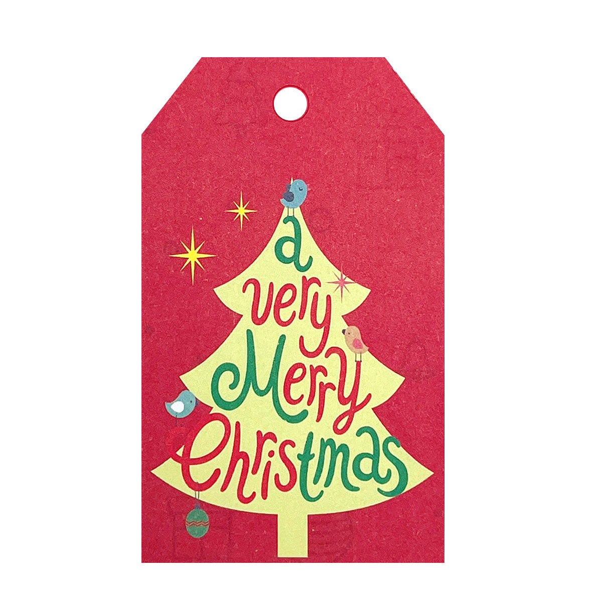 Wrapables Christmas Holiday Gift Tags/Kraft Paper Hang Tags for Gift-W