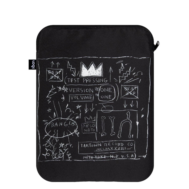 LOQI Museum Jean Michel Basquiat's Crown Laptop Cover