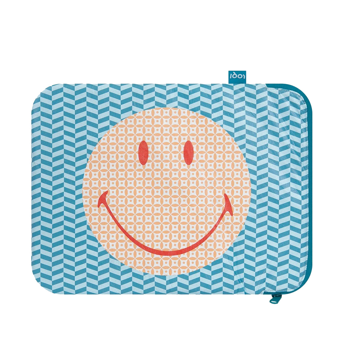 LOQI Artists Smiley Tyvek Geometric Laptop Cover